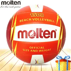 Волейбольный мяч voleibol пляж V5B1500 игры женщина Человек PU Материал Размер 5 pallavolo topu официальный бола де volei