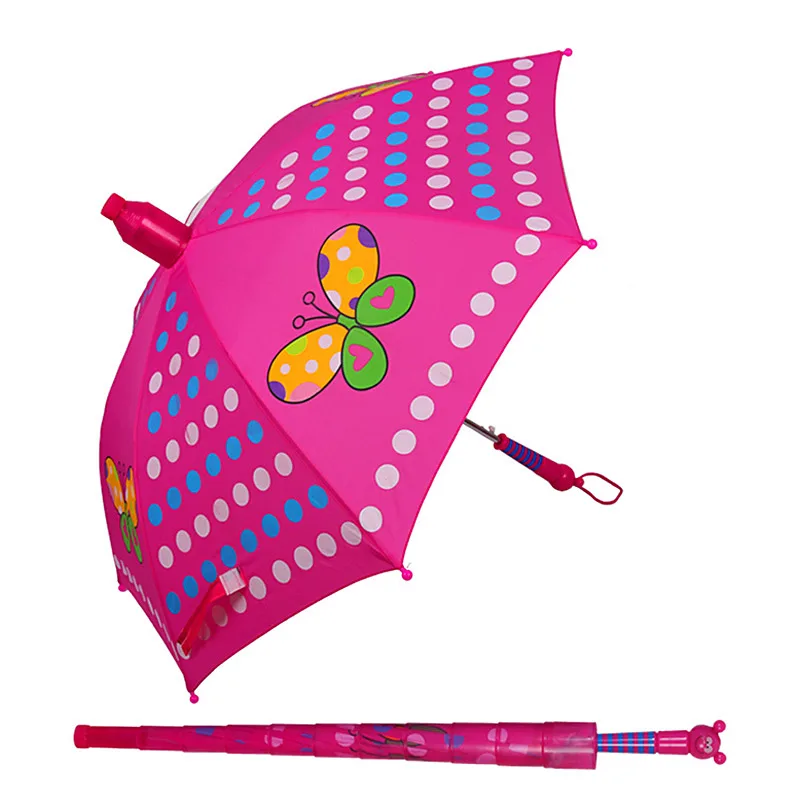 

Cartoon Waterproof Case Children Umbrella Animation Creative Long-handle 3D Cute Modeling Kids Umbrellas For Boys Girls
