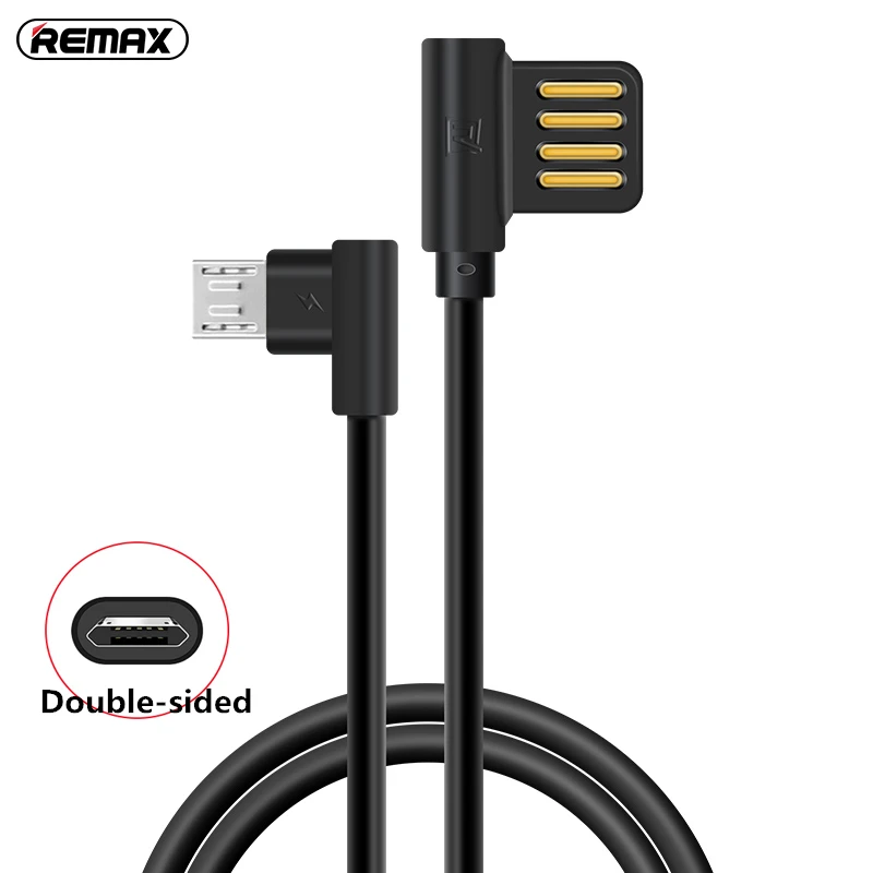

Remax 1.8m TPE double sided micro usb data cable 2A Quick charging game cable for android samsung S7/xiaomi LG HTC usb cord