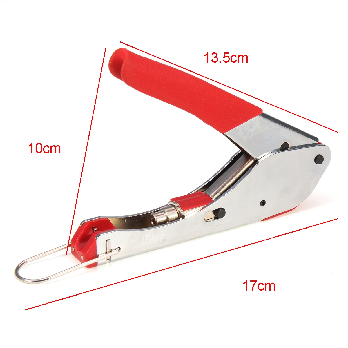 Cena Kabel koncentryczny ręczny zestaw narzędzi do zaciskania zestaw do złącza typu F RG58 RG59 RG6 kabel koncentryczny zaciskarka ze złączami kompresyjnymi