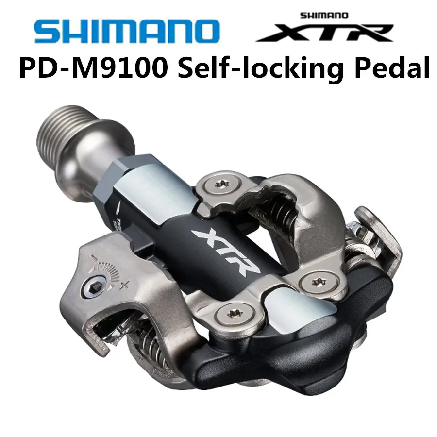 Shimano Deore XTR PD M9100 педаль SPD горные велосипеды самоблокирующаяся MTB горный велосипед