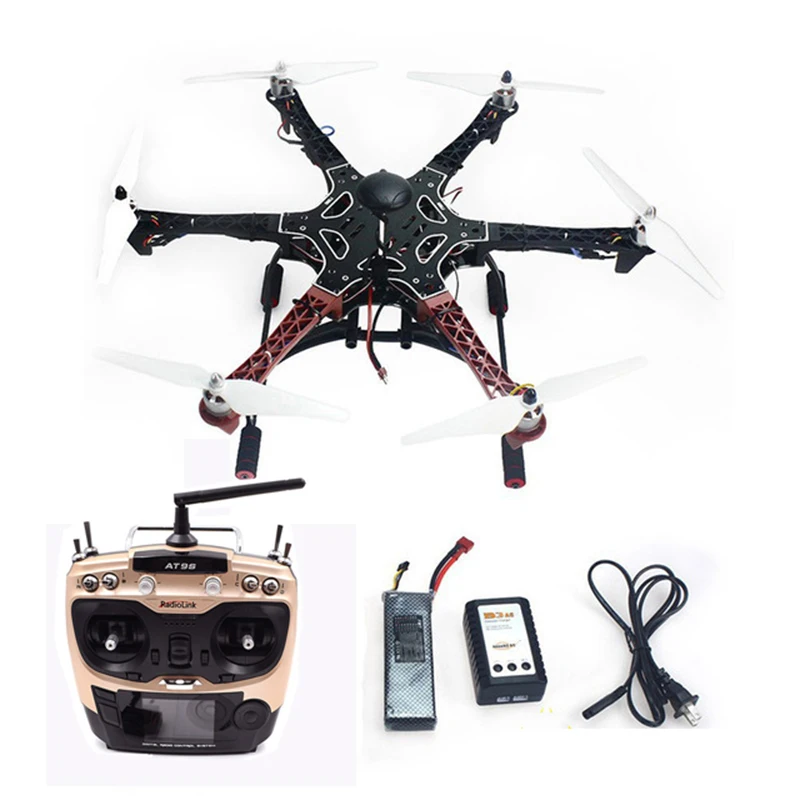 

Tarot Assembled F550 6-Aix RTF Landing Skid with 30A Brushless ESC APM 2.8 Flight Controller GPS Compass Gimbal Camera Mount