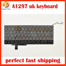 new perfect A1297 EU uk keyboard for macbook pro 17” A1297 uk big enter keyboard layout without backlight 2009 2010 2011year