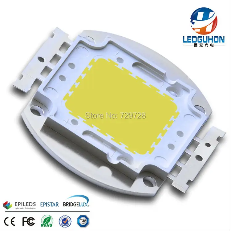 

80W round shape(Z1C) Bridgelux chip 45*45mil white color high power led modules