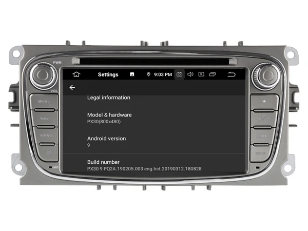 Top Navirider autoradio gps navigation android 9.0 car radio Player for FORD MONDEO FOCUS S-MAX GALAXY bluetooth AUTO accessories 5