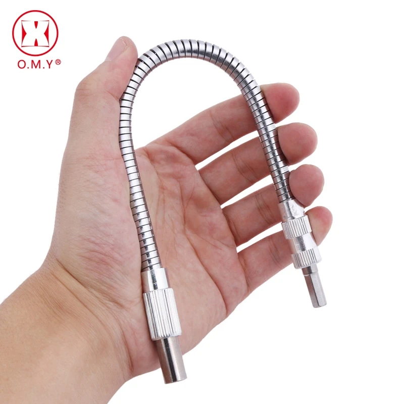 

New 40cm Multi-functional Universal Metal Flexible Shaft Extension Rod Hose Drill Electric Screwdriver Approved Head Dedicated