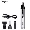 CkeyiN 3 in1 Electric Ear Nose Trimmer for Men's Shaver Rechargeable Hair Removal Eyebrow Trimer Safe Lasting Face Care Tool Kit ► Photo 2/6