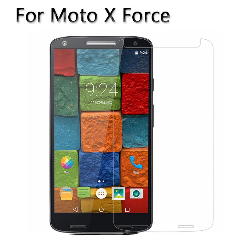 2.5D 9H защитная пленка из закаленного стекла для Motorola MOTO X X2 G G2 G3 G4 E E2 E3 style Droid Z Play Plus Force M 5,5"