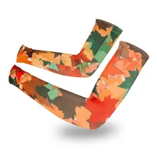 1 пара охлаждающий руку рукава длинные Защита от солнца УФ Для мужчин Для женщин для езды на велосипеде Бег Уличный спорт 19ing