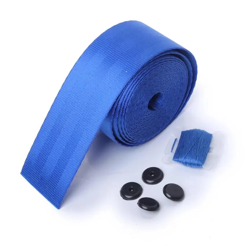 10 meters Roll Seat Belt bing Safety Strap 4.8cm Wide 5 Bars for