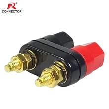 High Quality Binding Post Red Black Connector Banana plugs Couple Terminals Amplifier Speaker Banana Plug Jack цена High Quality Binding Post Red Black Connector Banana plugs Couple Terminals Amplifier Speaker Banana Plug Jack цены онлайн