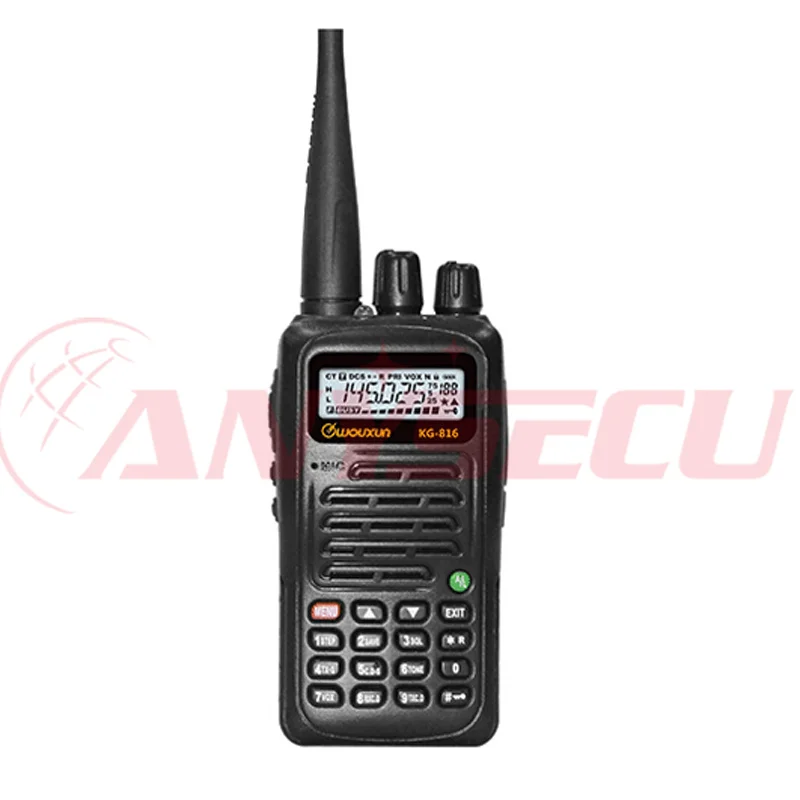 WOUXUN  KG-816  VHF136-174MHZ / UHF 400-470MHz Two Way Walkie Talkie IP55 Waterproof transceiver Ham Radio Station