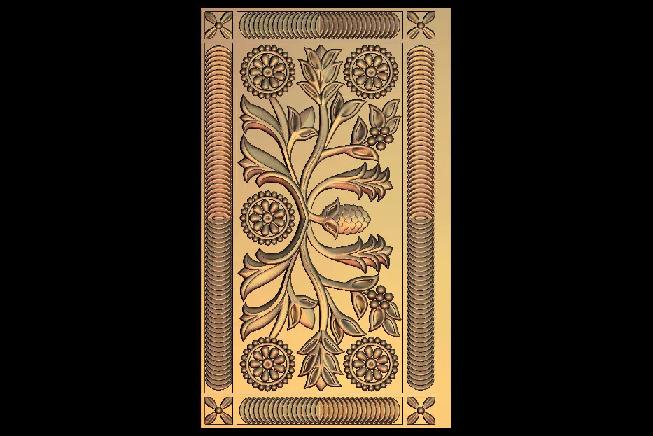 Коробка с цветами 3d модель STL рельеф для ЧПУ формат stl artcam vectric aspire|box with flowers|box boxbox |