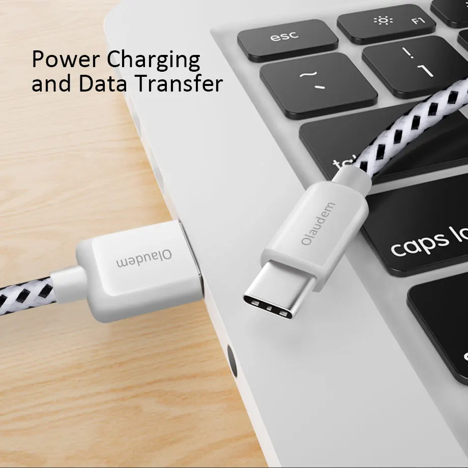 Шейные скобки... мобильный телефон кабели нейлон плетеный кабель USB C провод для