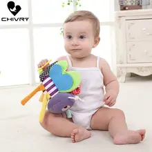 Chivry Baby Rattles Toys New Infant Baby Plush Toy Bed Wind Chimes Newborn Kids Crib Stroller Bed Hanging Bells Teether Toys 46cm giraffe rabbit bed bells infant toy ultra long hanging giraffe baby toys rattle bed bells toys 20% off
