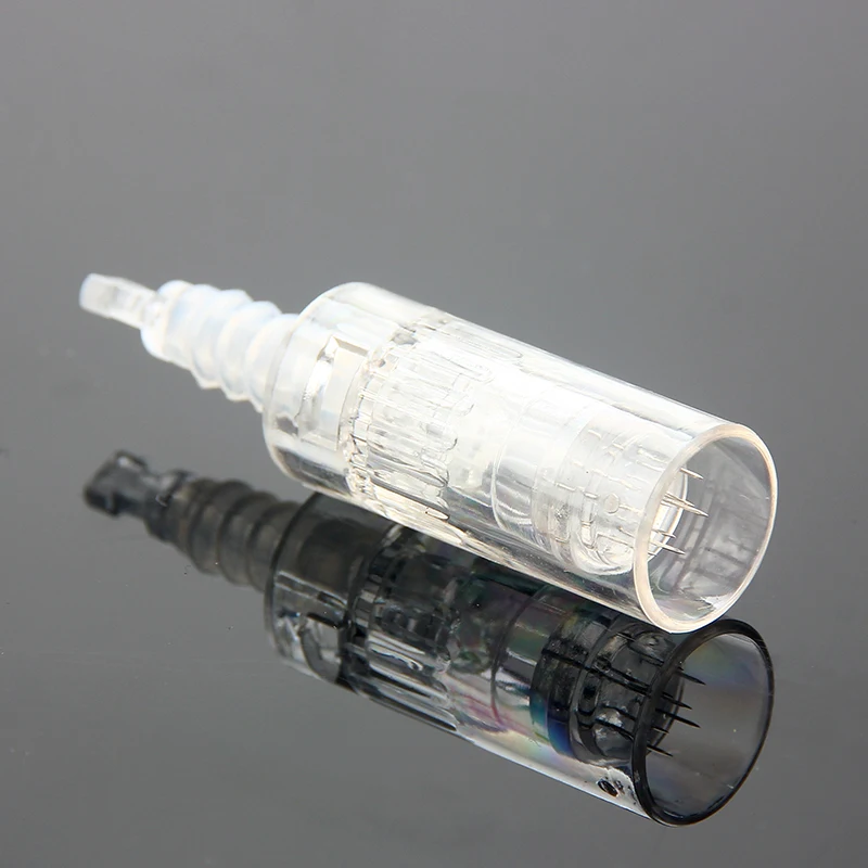 Agulhas para Microneedle Profissional Microneding Caneta Derma Baioneta Cartucho dr Mym Elétrica 100 Pçs 6 Agulhas para tatuagem