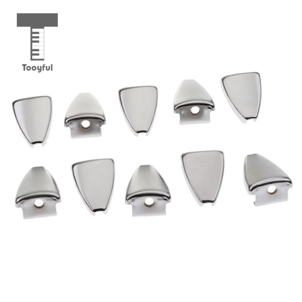 Tooyful 10pcs Iron Triangle Drum Claw Hook for Bass Snare Drum Parts