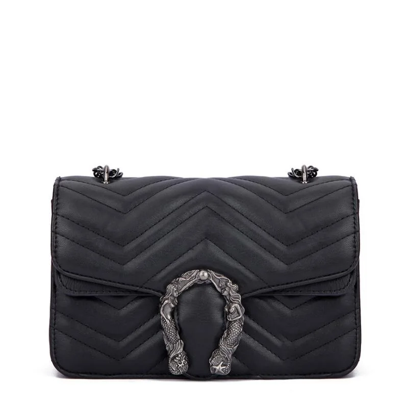 Del Rosa rosso Il Di Progettista Femme Delle Main cachi Per colore Casual Signore Donne Borse Spalla In Lusso Nero Le 2018 Catena Tracolla Sac A Shopping Pelle qwW4YC