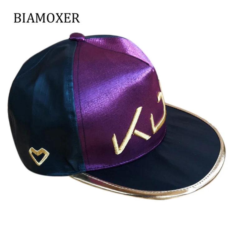 Головной убор для косплея Biamoxer KDA AKALI женская маска K/DA мужчин головной игры