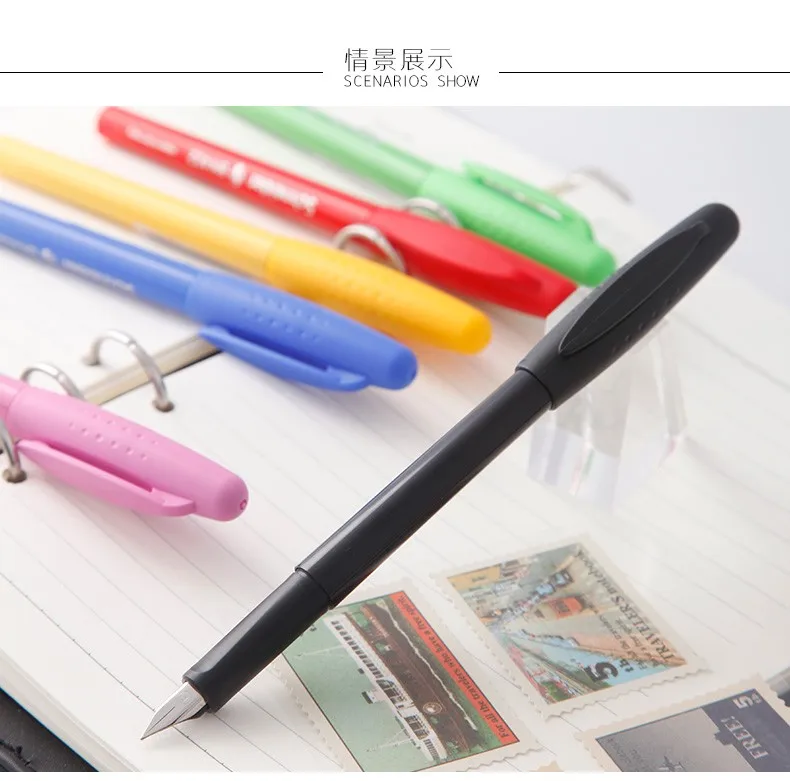 almanya schneider bk402 dolma kalem 0 5mm ogrenciler cocuk yazma karakterler dolma kalem 1 adet