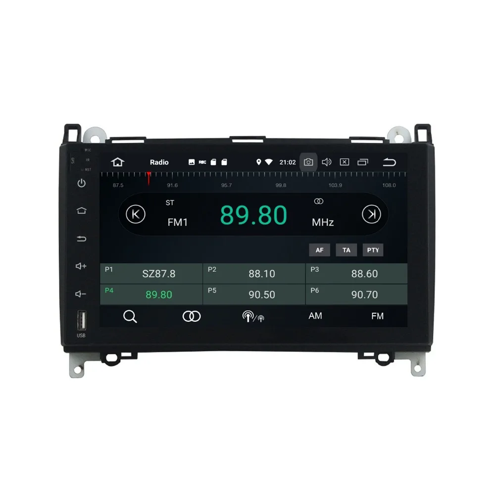 Discount Android 8.0 Octa Core 9" Car Multimedia DVD GPS 4GB ROM for Mercedes Benz A B Class W245 W169 Viano Vito Sprinter B160 B200 2