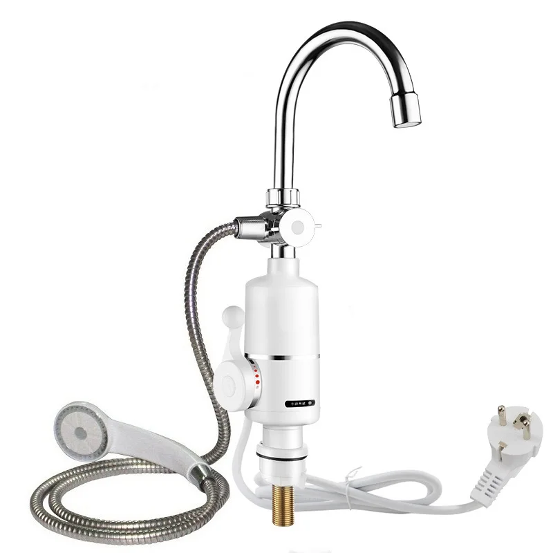 220V 3000W Instant Hot Water Tap Tankless Electric Faucet Ki