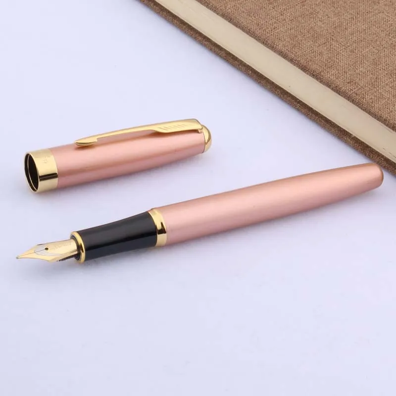

BAOER 388 metal ROSE Golden Arrows decorated GIFT Fountain Pen