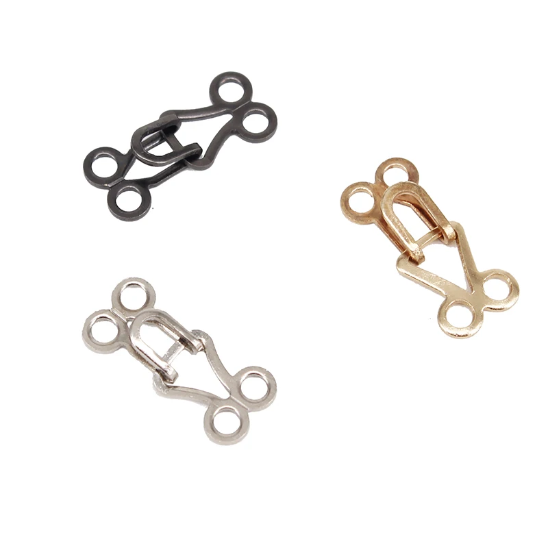 Buy 100set Metal 18mm x 8mm Closure Waist Extender