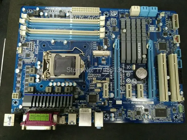 Оригинальная материнская плата для Gigabyte GA-Z68AP-D3 DDR3 LGA 1155 Z68AP-D3 32GB USB3.0 Z68 настольная материнская плата