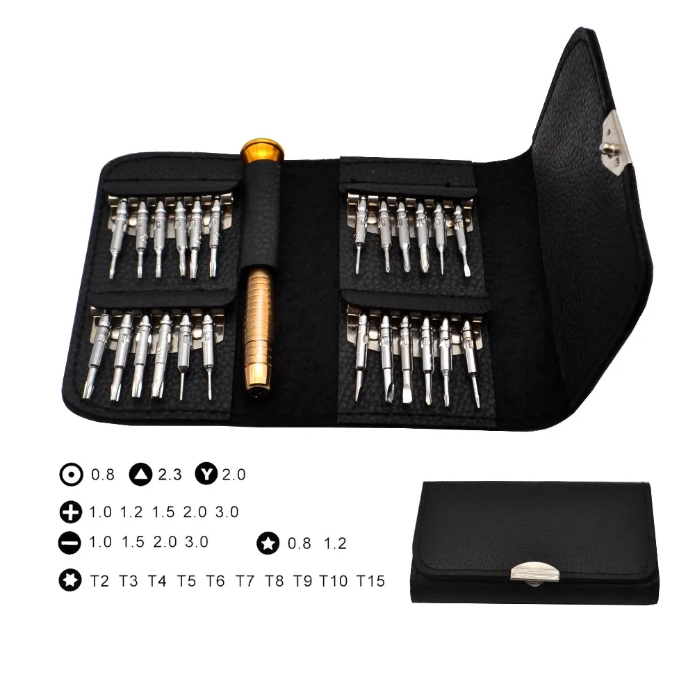  16 in1 smartphone screwdriver to pry open the phone's screen repair tools disassembly tool set for  samsung ipad iPhone