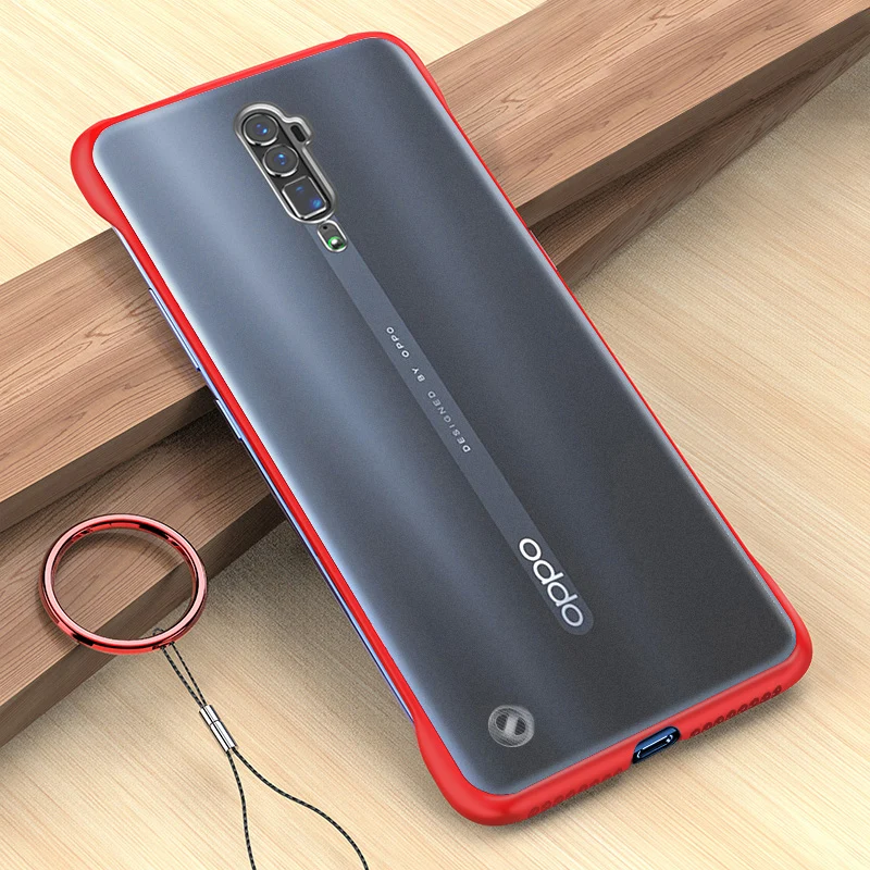 Прозрачный чехол для Oppo Reno 10x Zoom матовый без рамок Z X R17 Pro R17Pro Z5X K1 R15X K3|Бамперы| |