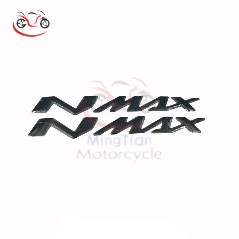 N-MAX логотип Chrome Мотоцикл 3D наклейки на бак наклейки аппликация Эмблема Для YAMAHA NMAX N MAX N-MAX