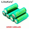 LiitoKala Lii-14A 18500 1400mAh 3.7V 18500 Battery Rechargeable Battery Recarregavel Lithium Li-ion Batteies For LED Flashlight ► Photo 1/6