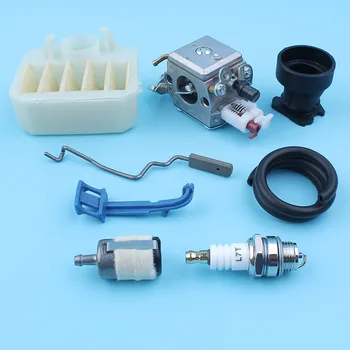 

Carburetor Carby Carb Air Filter Choke Rod Tune Up Kit For Husqvarna 346XP 350 345 340 Chainsaw Intake Manifold