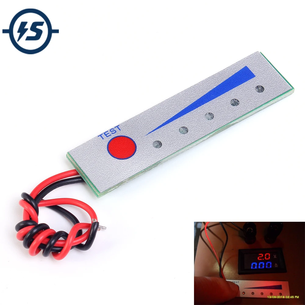 

Non-Waterproof 3S Lithium Battery Capacity Indicator 12.6V Battery Power Display Board Tester Li-po Li-ion Pack LED 3 Cells