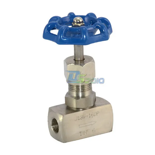 1/4 &quotDN6 SS 316 клапан высокого давления прочный игольчатый из нержавеющей стали