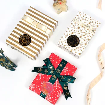 

New 20pcs Gold Star Elk Tissue Paper Gift Wrapping Paper Birthday Wedding Favors Christmas New Year Gift Decoration