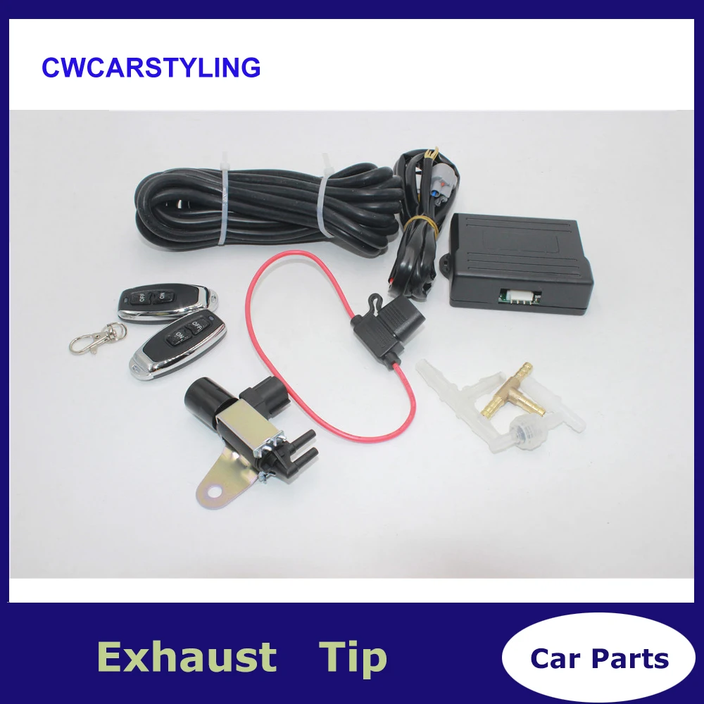 

Top Quality 1 Set Control Exhaust Valve/Cutout Wireless Remote Controller Switch For Car Exhaust