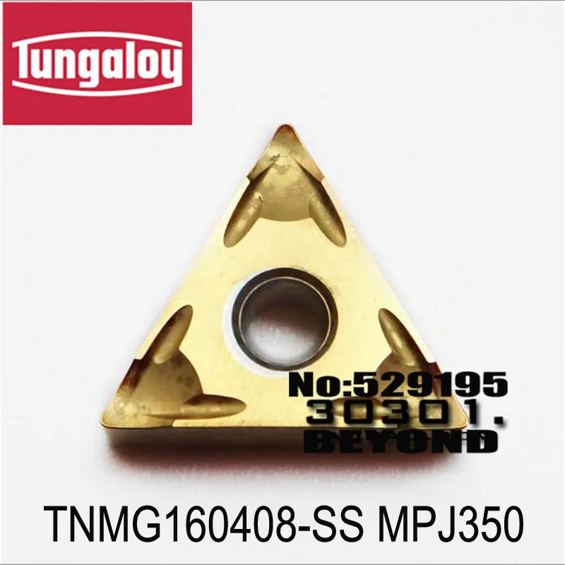 TNMG160408 SS MPJ350,original tungaloy carbide insert TNMG 160408 SS
