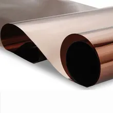 60*100cm Copper Silver Solar Mirror Window Glass Film One-way Sticker Anti-UV Tint Office Building Bedroom Home Decorative Films film tint solar gold silver mirror effect for window building vlt 15% 1 52mx30m 5ftx100ft