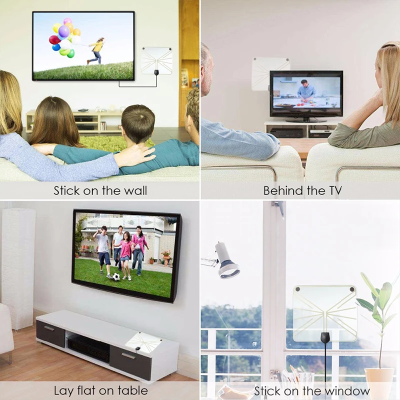 ТВ антенна Цифровой Уличный hdtv hqclear приемник для внутреннего и наружного
