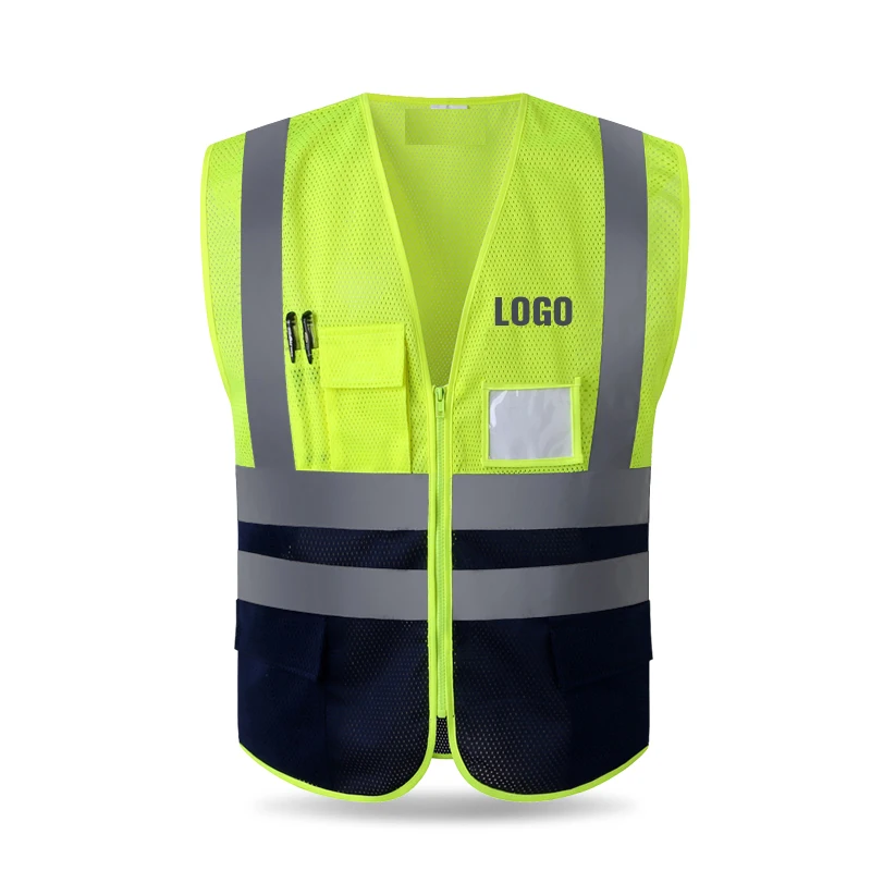 Visibility vests reflective tops for women men unisex construction