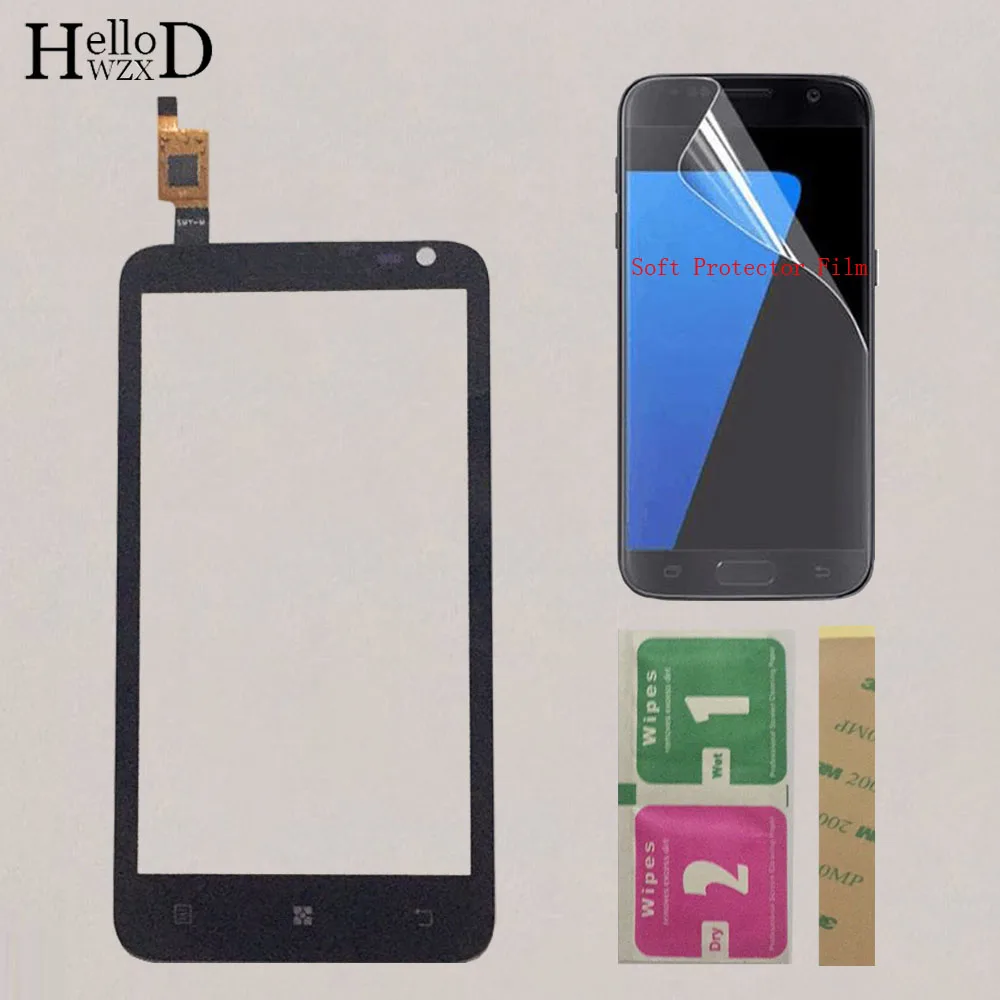 

Touch Screen For Lenovo S720 Phone Touchscreen Panel Front Glass 4.5'' Mobile Sensor Replacement Touch Screen Protector Film