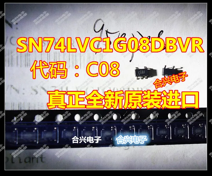 50 шт./лот бесплатная доставка TI SN74LVC1G08DBVR C08F 100% новый оригинальный | Электронные