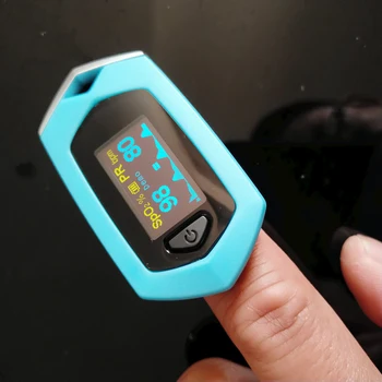 

Rechargable Pulse Rate Oximeter orange pi Blood Oxygen Saturation Monitor Color OLED pulsometer sleep apnea materiel Medical