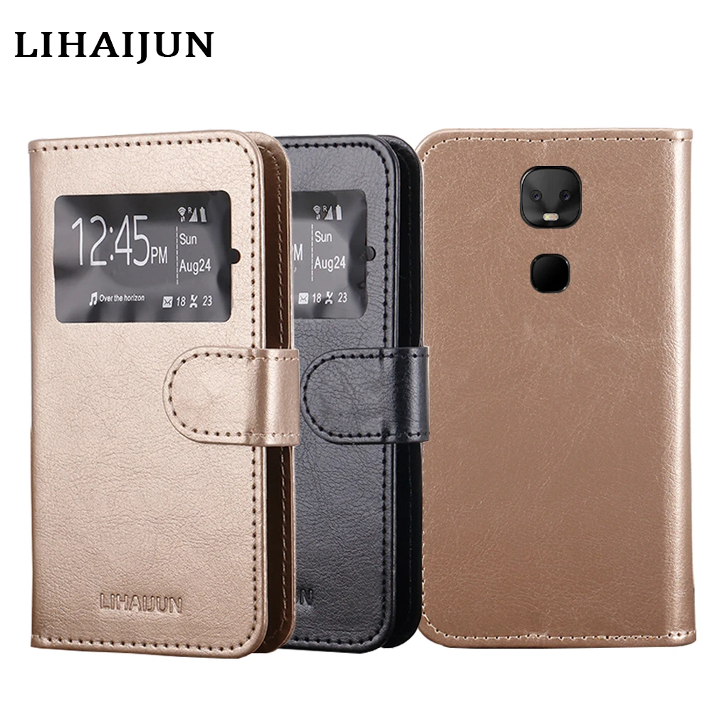 

Window View Quick Shell Bag For LeTV LeEco Le Pro 3 Pro3 Dual Cameras AI Edition LEX650 X650 X651 Flip Cover Leather TPU Case