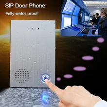 Полностью водонепроницаемая откидная дверь из нержавеющей стали для телефона