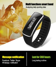 V5S Bluetooth4.0 фитнес-Браслет Группа Смарт Браслет OLED Экран вызова напоминание анти-потерянный фитнес-трекер Шагомер PK A09 F1