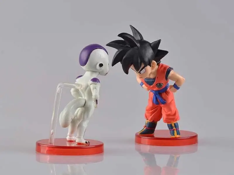 Горячая Распродажа дБ Z Son Goku Kakarotto VS Frieza Фриза Фос 7 см Торияма Акира комических