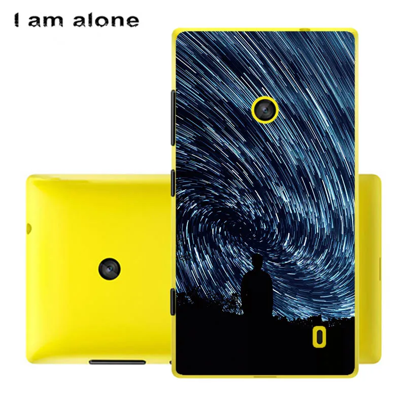 Чехлы для телефонов I am alone для microsoft Nokia Lumia 520 4,0 дюйма, мягкий ТПУ мобильный Модный Цветной чехол для Nokia 520 - Цвет: Soft TPU U33